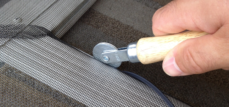 metal screen door repair in Phelan